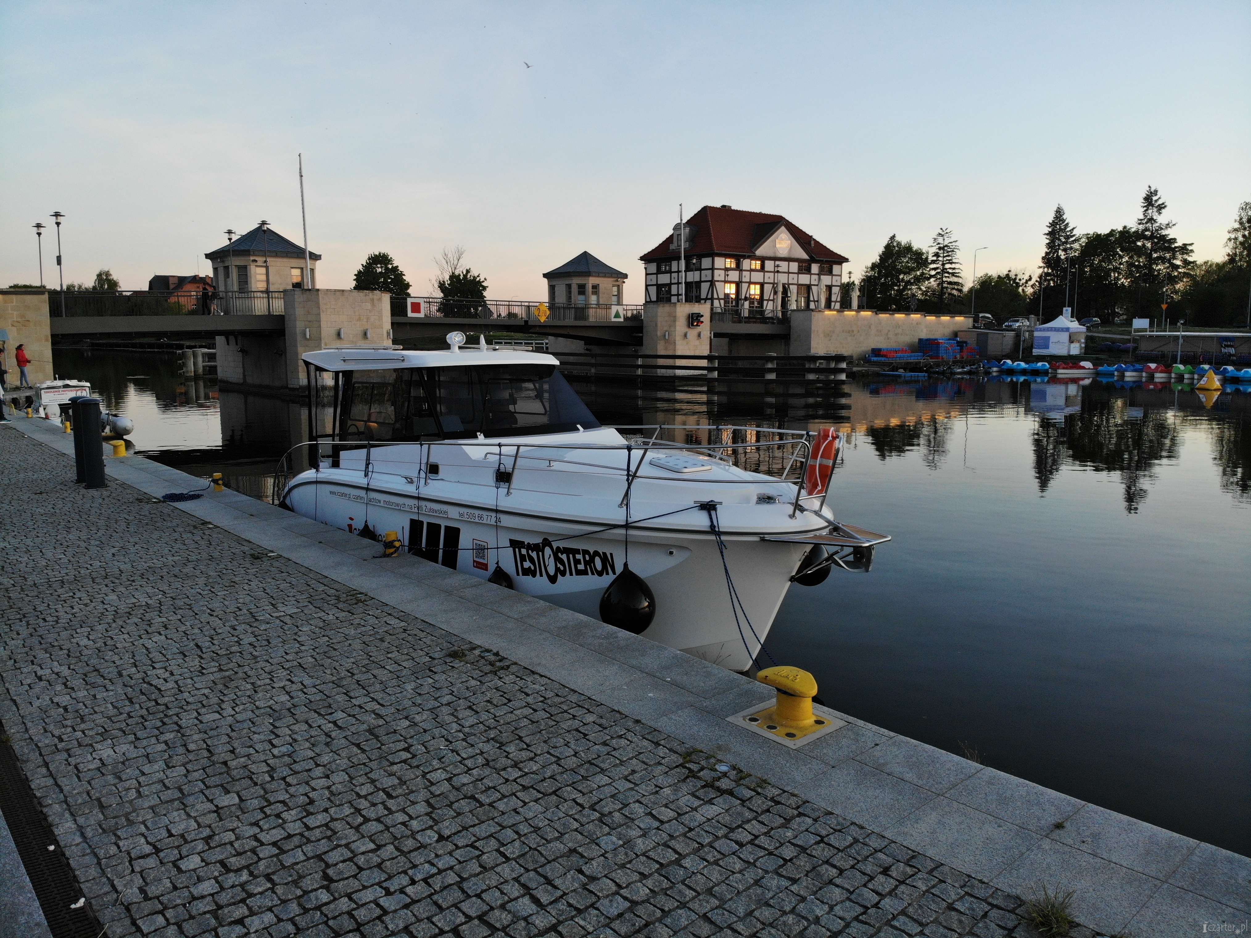 czarter jachtu Stillo 30, Czartery jachtów na Kanale Elbląskim