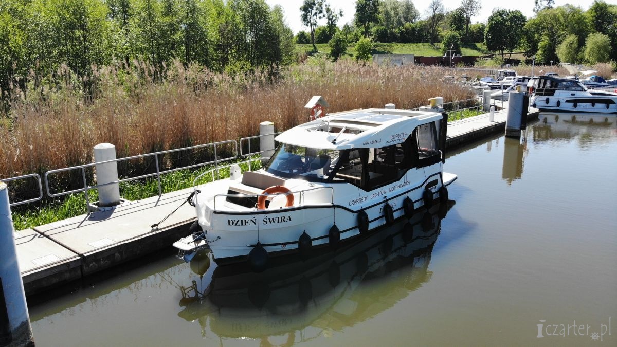 czarter jachtu Suncamper 31, Czartery jachtów na Kanale Elbląskim